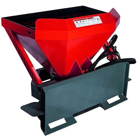 salt spreader for skid steer|Sno.